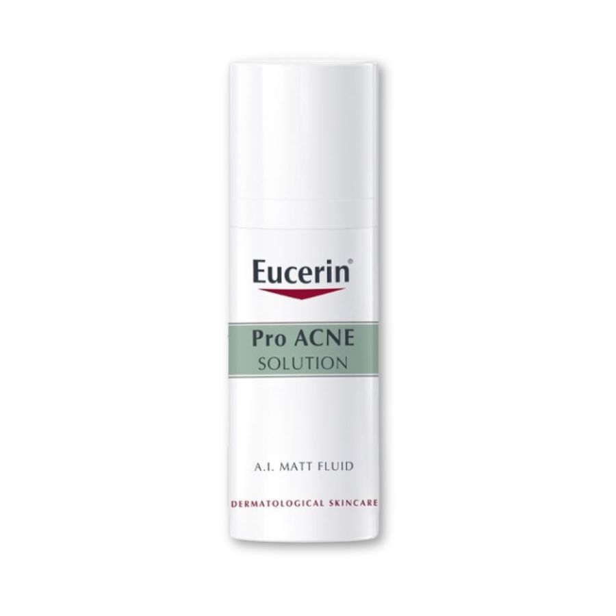 Kem dưỡng ẩm Eucerin ProAcne A.I Matt Srm hỗ trợ kiểm soát dầu và giảm mụn (Tuýp 50ml)