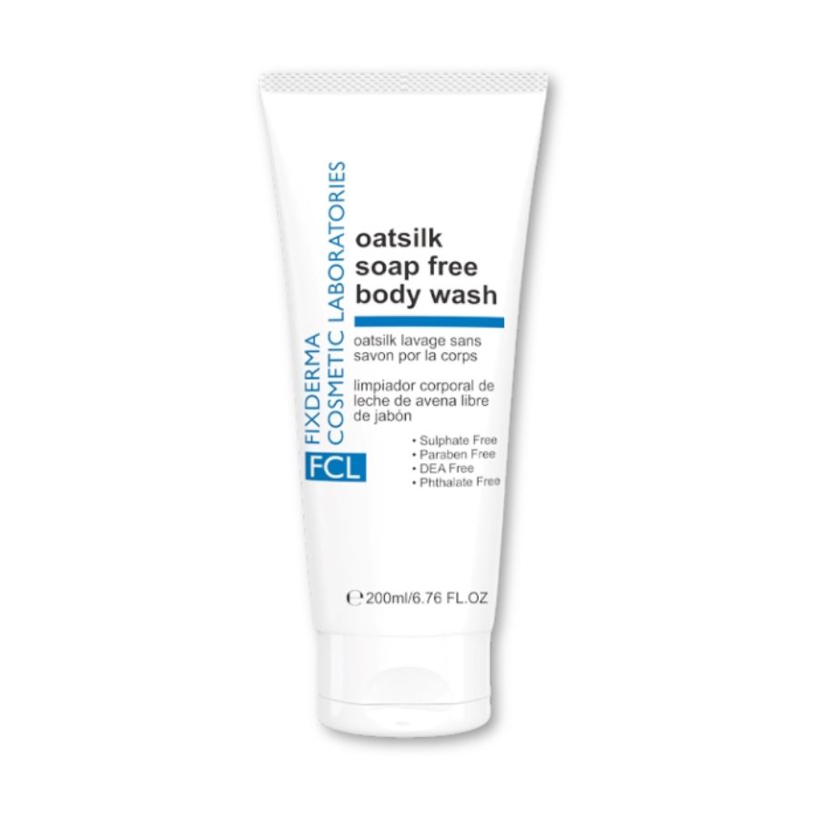Sữa tắm FCL Oatsilk Soap Free Body Wash làm dịu và dưỡng ẩm cho da nhạy cảm (Tuýp 200ml)