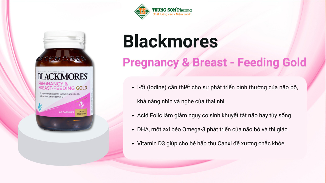 Blackmores Pregnancy & Breast - Feeding Gold 