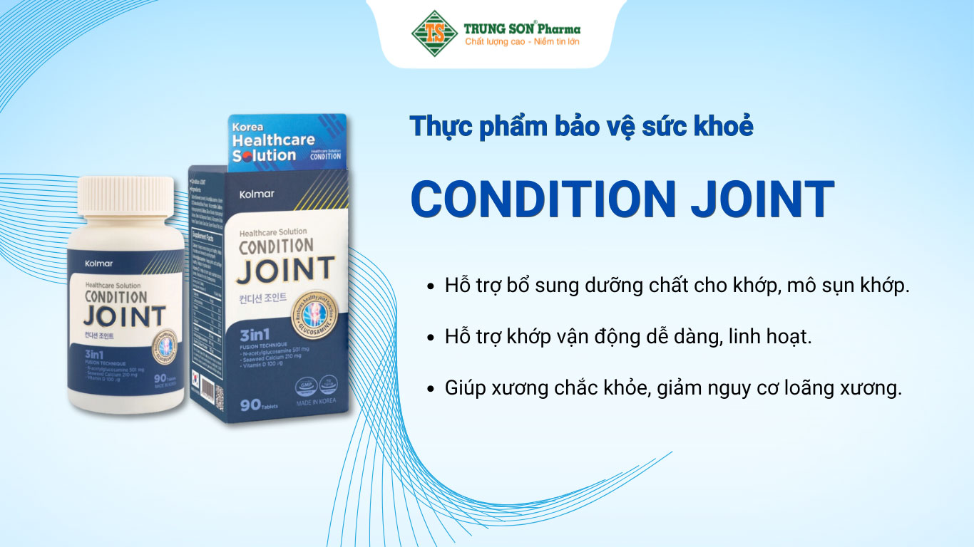 Kolmar Condition Joint hỗ trợ bổ sung dưỡng chất cho khớp