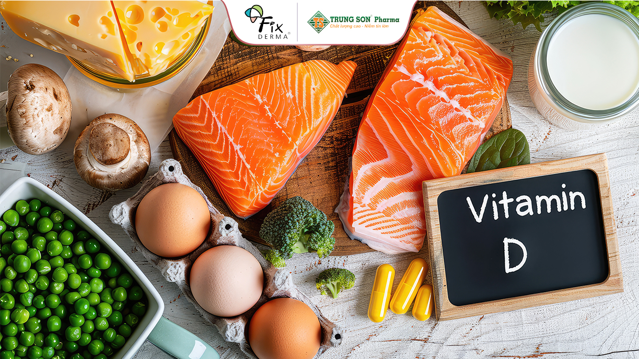 Vitamin D cải thiện tình trạng rạn da