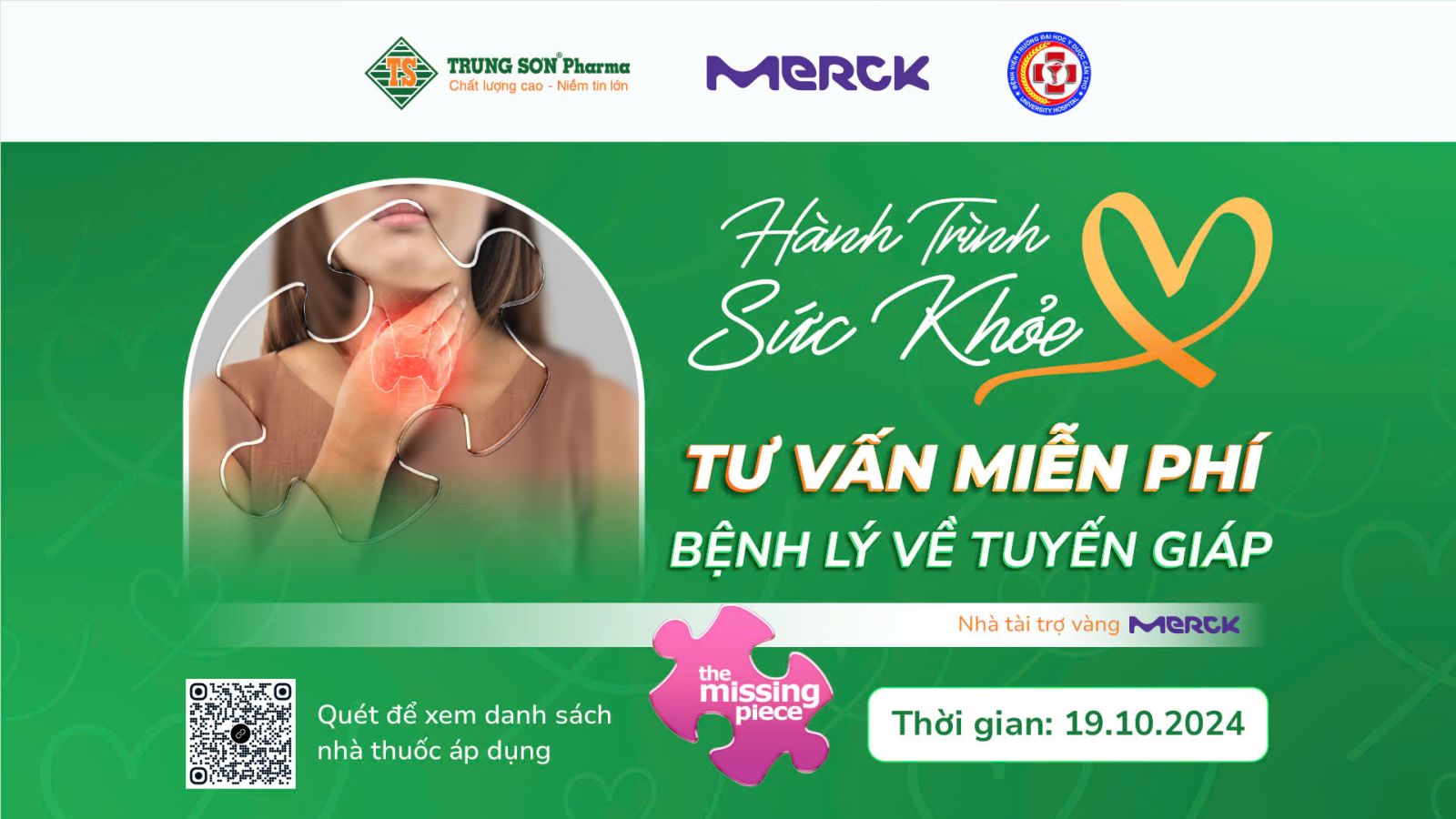 Tư Vấn Miễn Phí Bệnh Lý Tuyến Giáp tại Trung Sơn Pharma