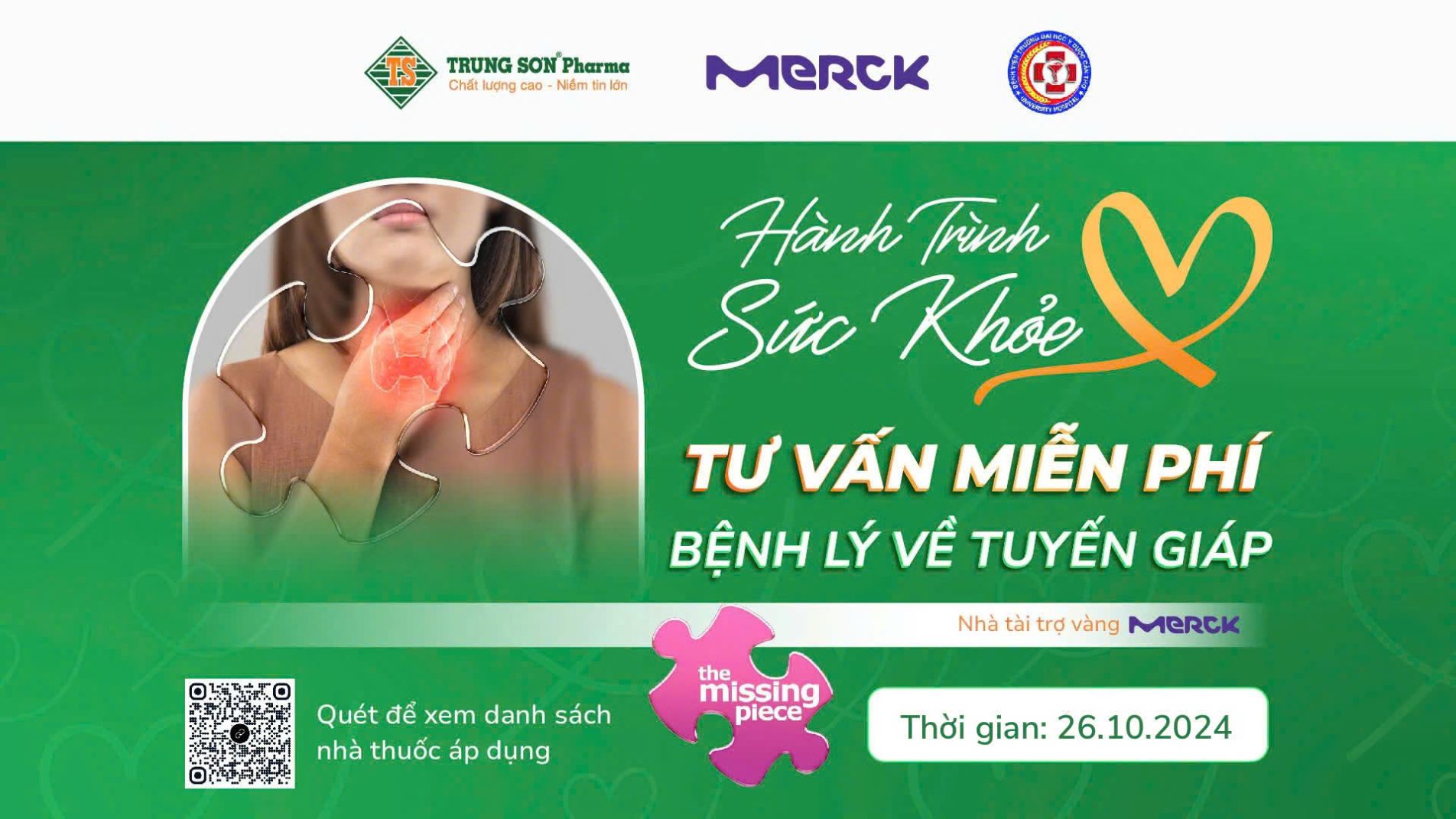 Cùng Tham Gia Tư Vấn Bệnh Lý Tuyến Giáp Tại Nhà Thuốc Trung Sơn