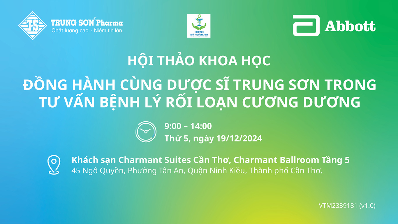 đồng hành cùng dược sĩ trung sơn trong tư vấn bệnh lý rối loạn cương dương