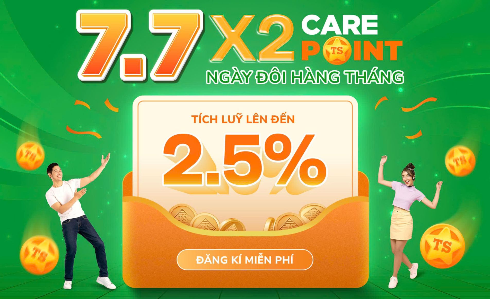 Tháng 07 Bùng Nổ - Gấp Đôi Tích Luỹ Doanh Số Thành Viên