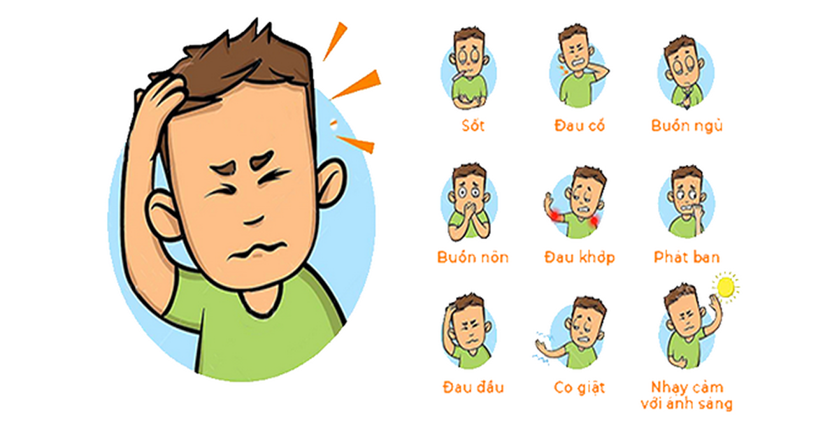 Triệu chứng viêm màng não phổ biến 