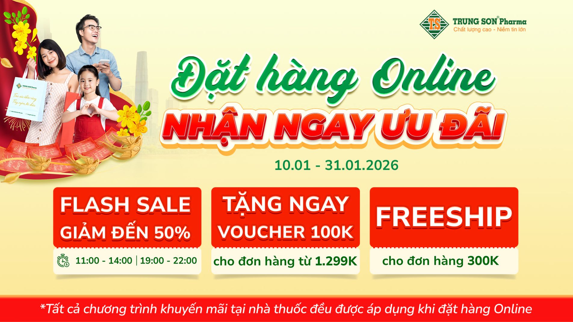 Khai xuân phát lộc – Giờ vàng giá sốc