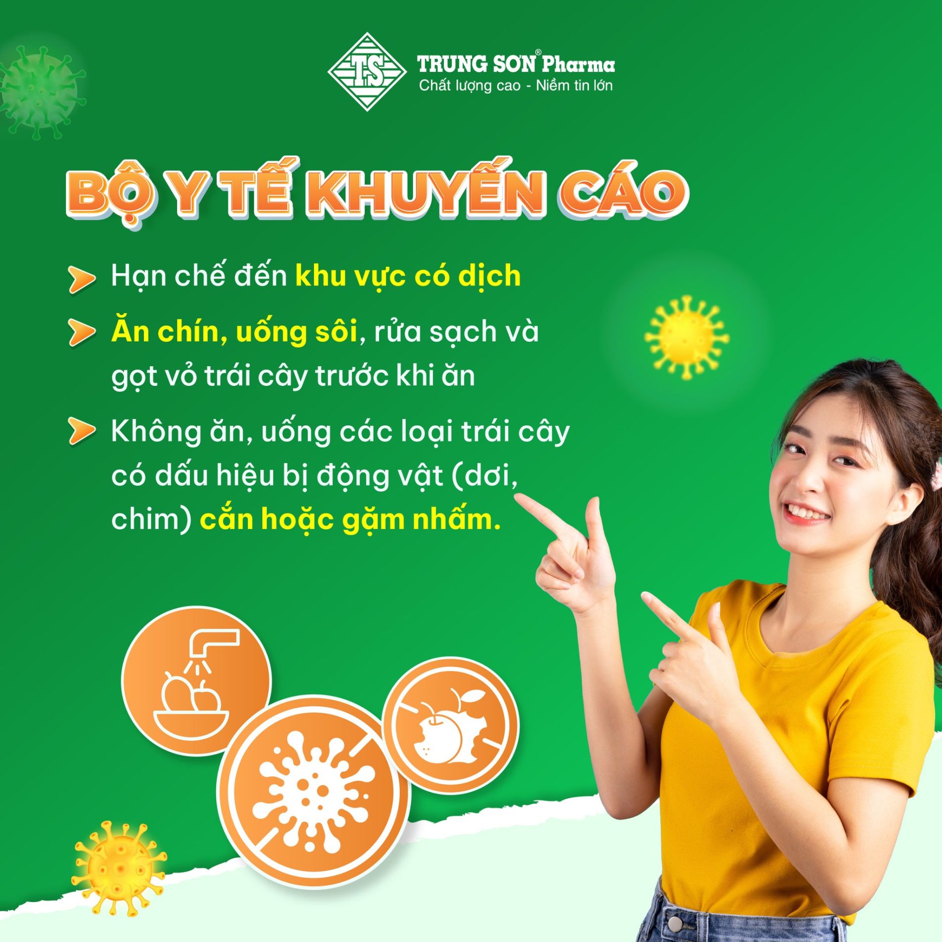 Bộ y tế khuyến cáo cách phòng ngừa virus Nipah (NiV)