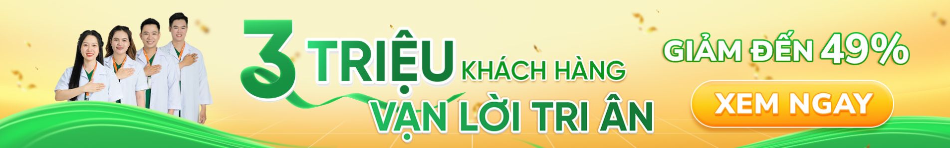Mừng 3 triệu khách hàng - Vạn lời tri ân