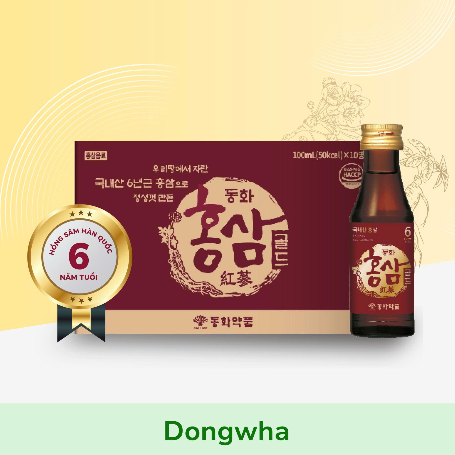 Dongwha Red Ginseng Gold Drink 100ml
