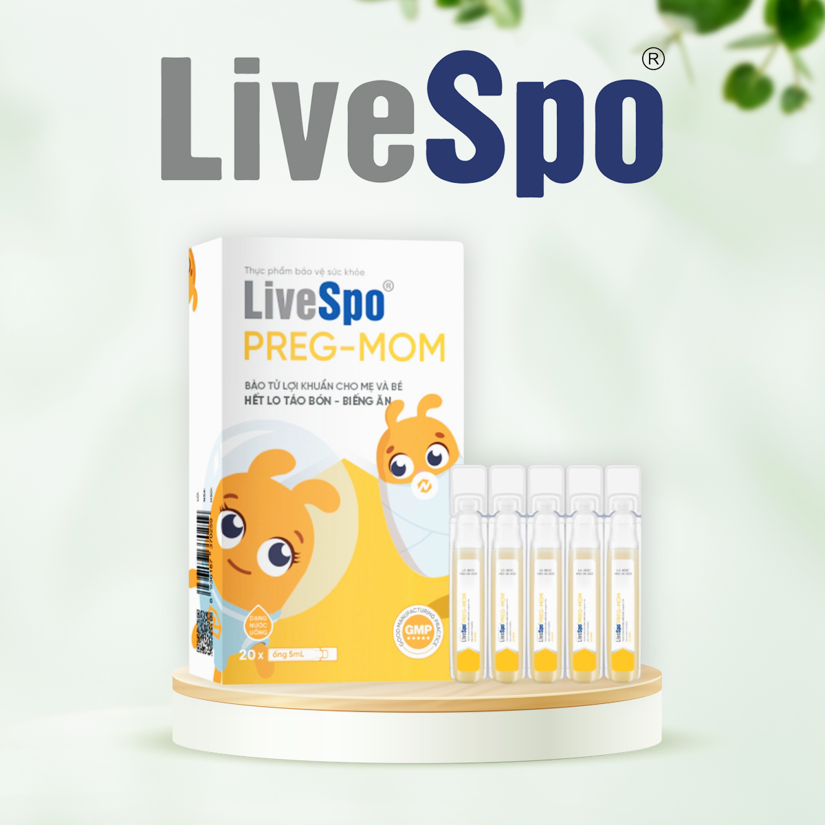 Thực phẩm bảo vệ sức khỏe LiveSpo® Preg-Mom