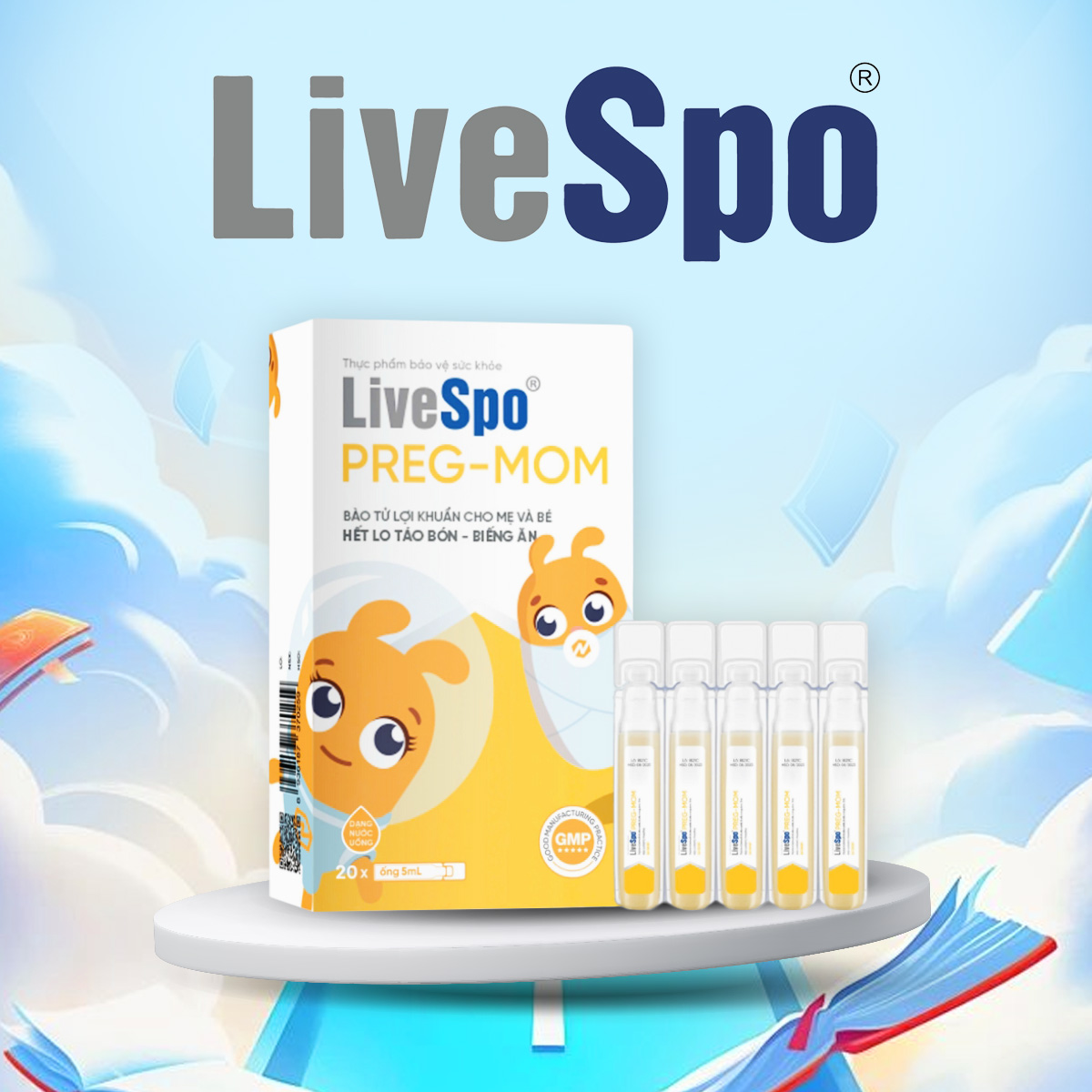 Thực phẩm bảo vệ sức khỏe LiveSpo® Preg-Mom