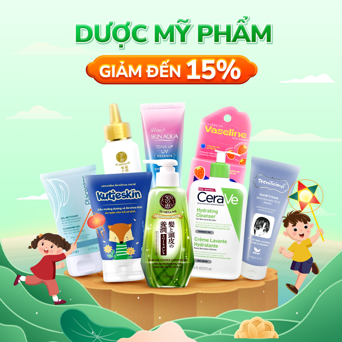 Dược mỹ phẩm ưu đãi