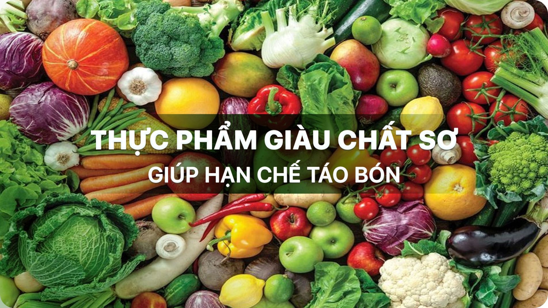 Thực phẩm giàu chất xơ và cách massage bụng để chữa táo bón tại nhà