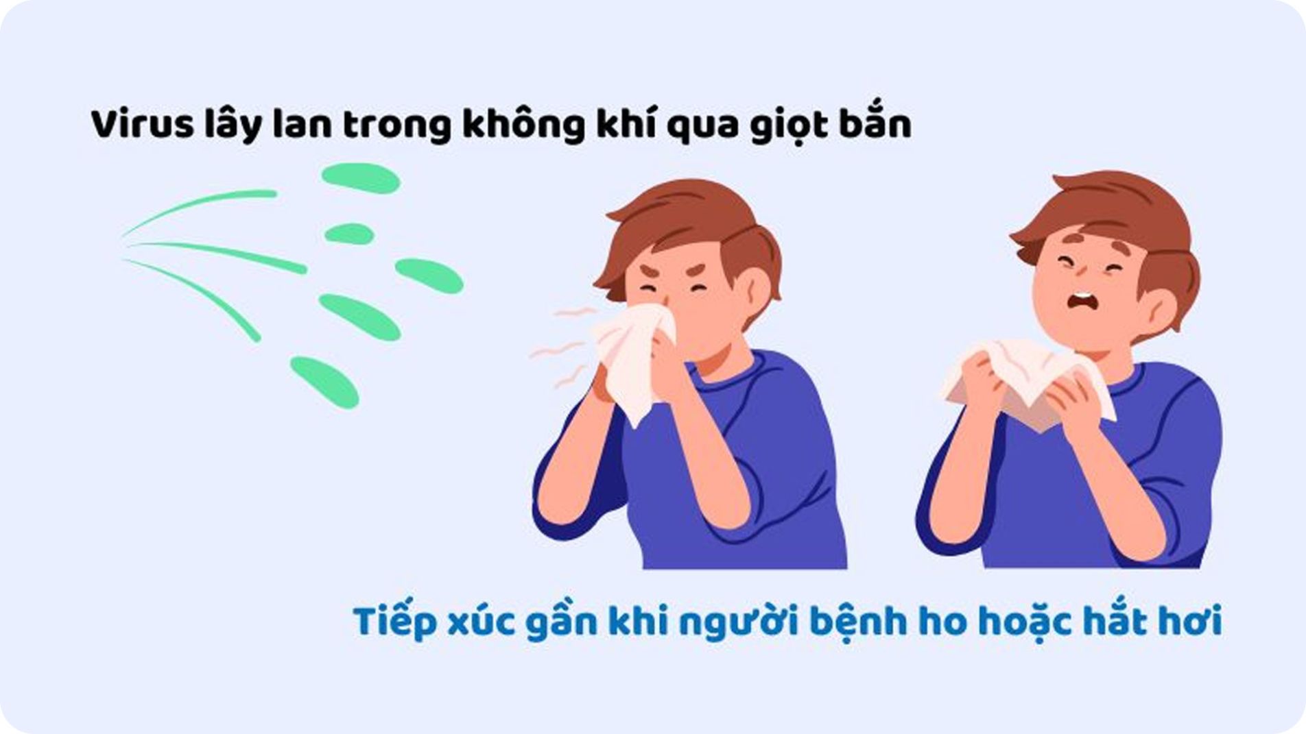 Nguyên nhân gây cảm lạnh: virus lây qua giọt bắn và tiếp xúc