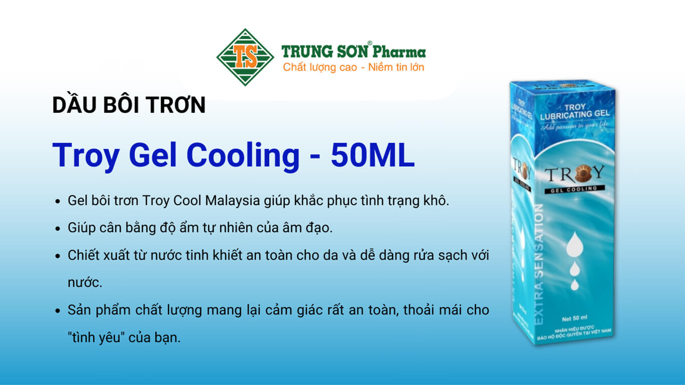 Dầu bôi trơn Troy Cool Malaysia