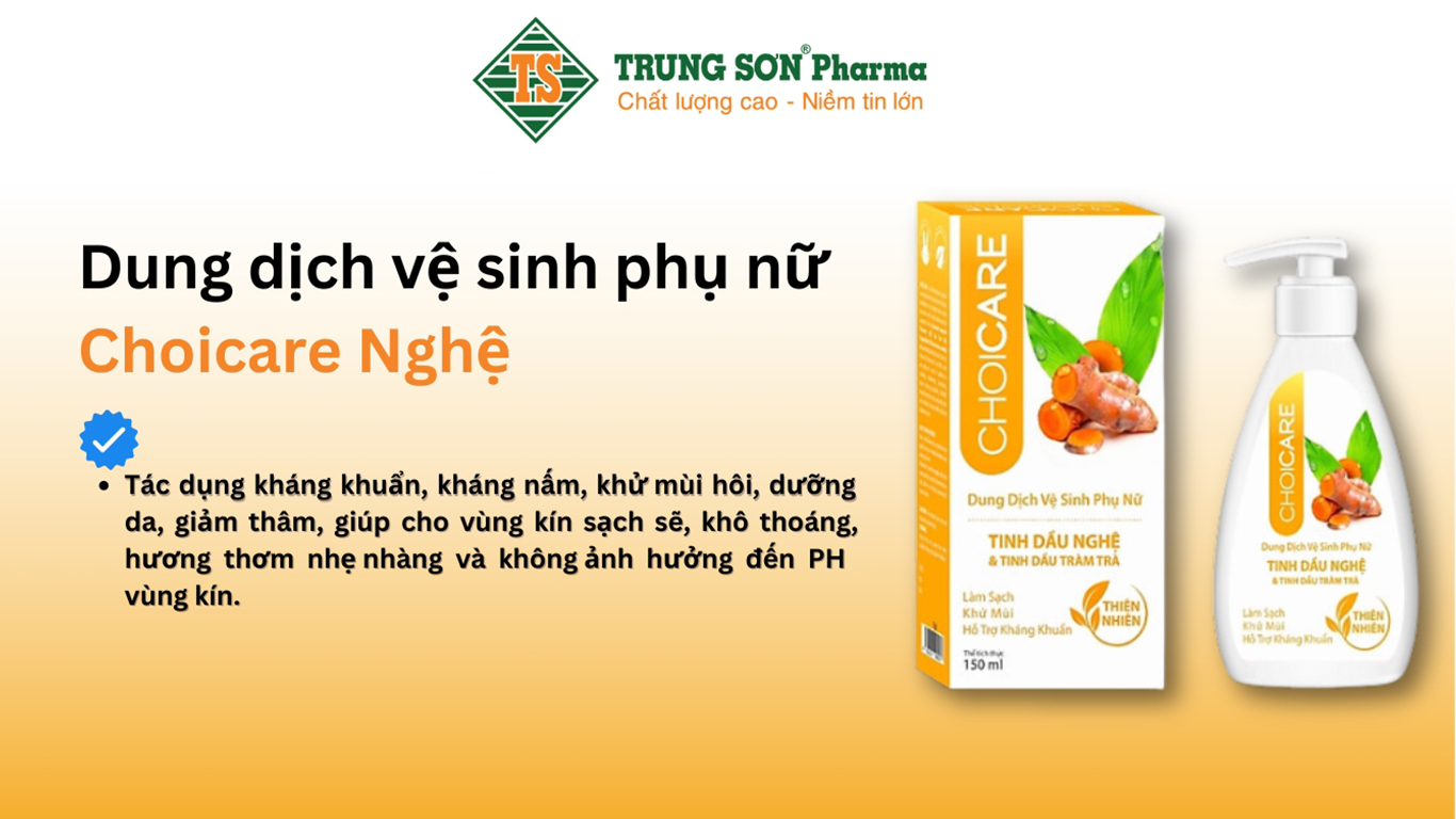 Dung dịch vệ sinh phụ nữ Choicare Nghệ 