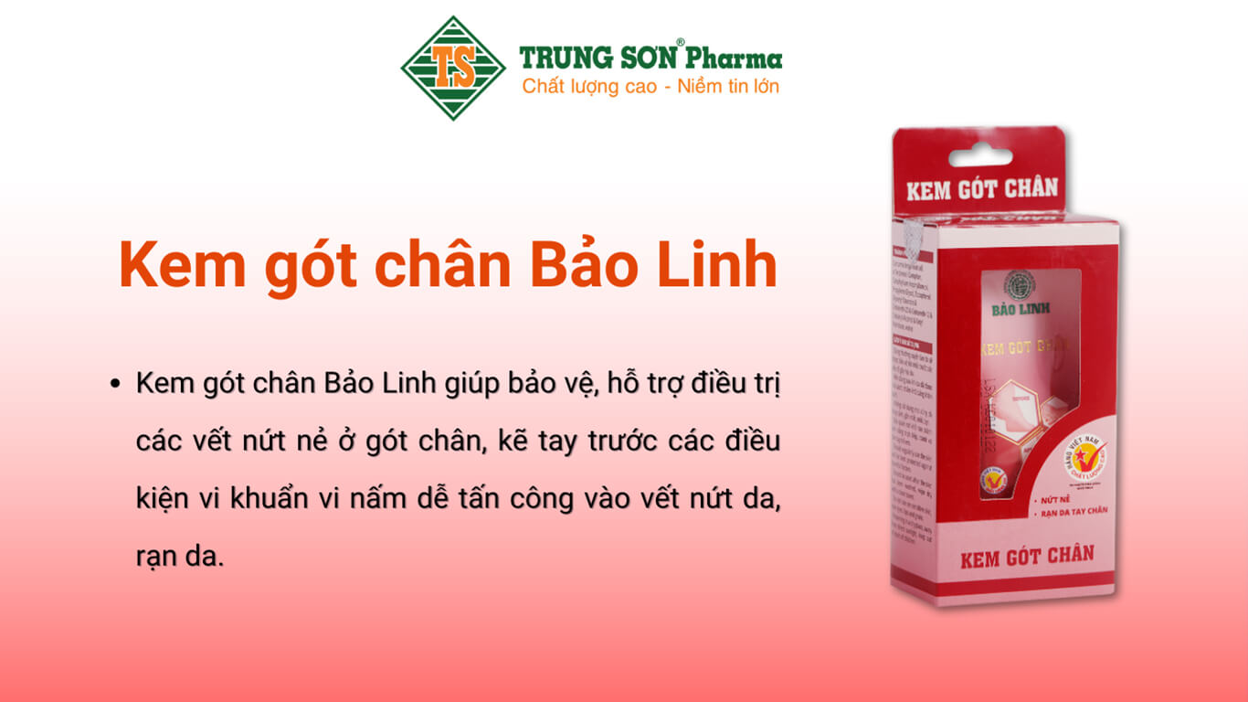 kem gót chân Bảo Linh