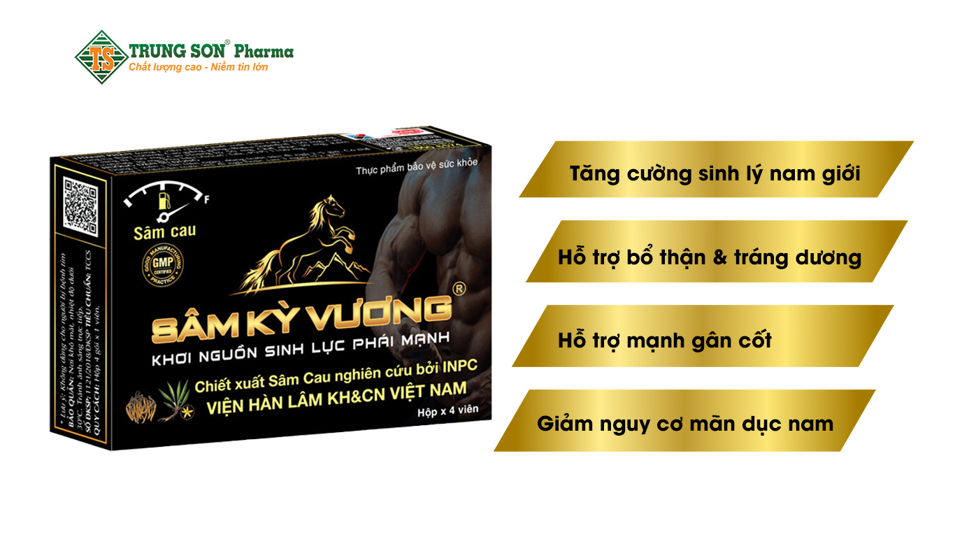 Sâm Kỳ Vương tăng cường sinh lý nam giới 