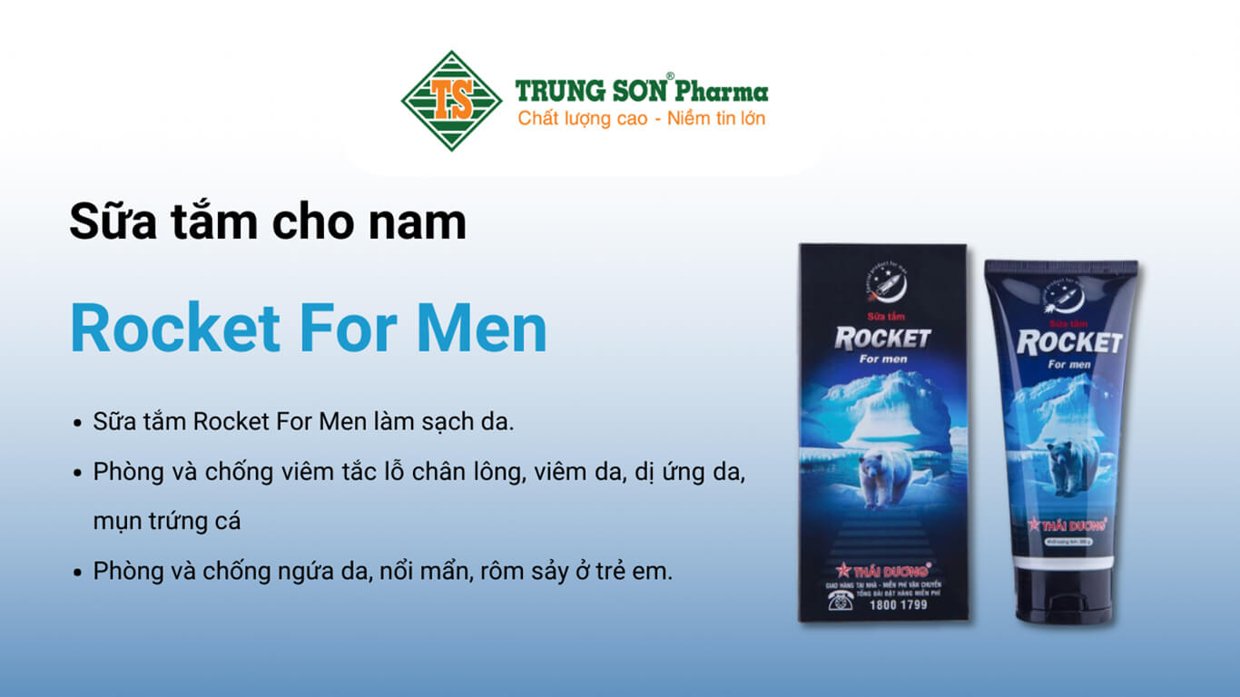 Sữa tắm Rocket For Me