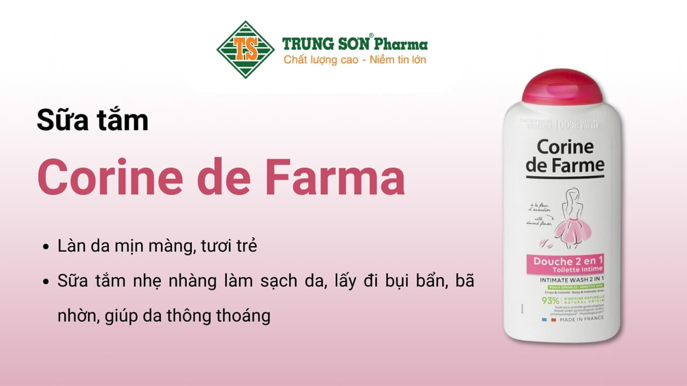 Sữa tắm Corine De Frama