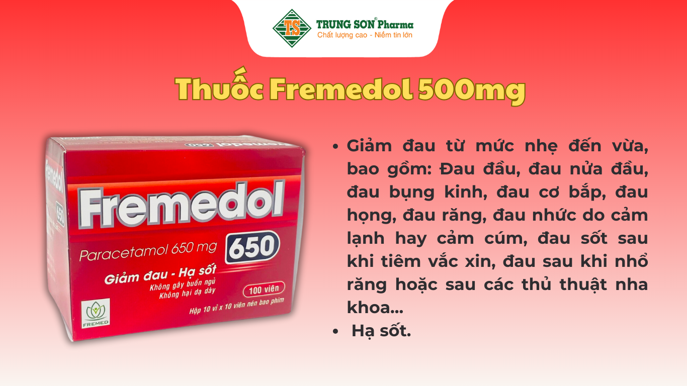 thuoc-fremedol-650mg-giam-dau-ha-sot-tu-nhe-den-vua-10-vi-x-10-vien