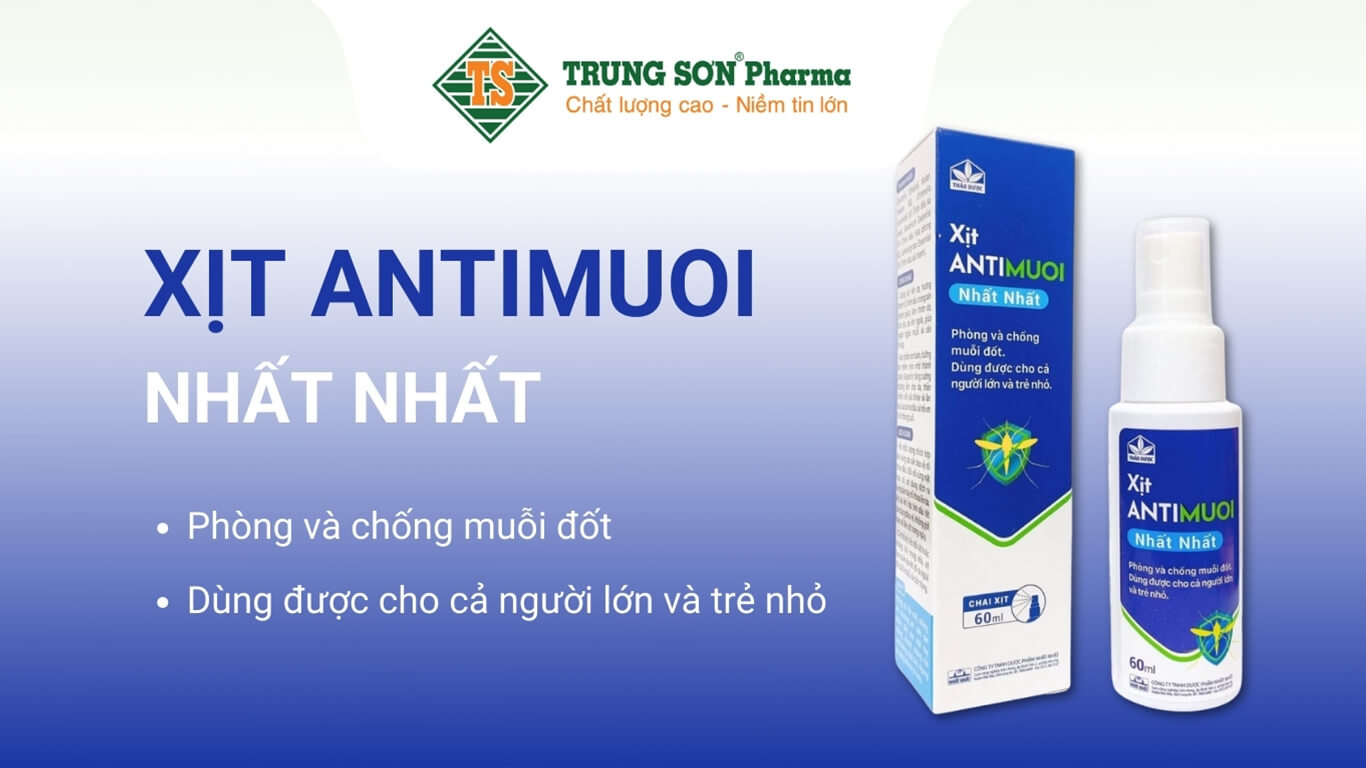 Xịt Antimuoi Nhất Nhất