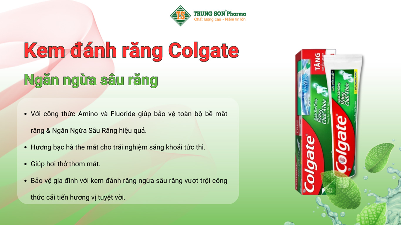 Kem đánh răng COLGATE Ngừa Sâu Răng Tối Đa 45G