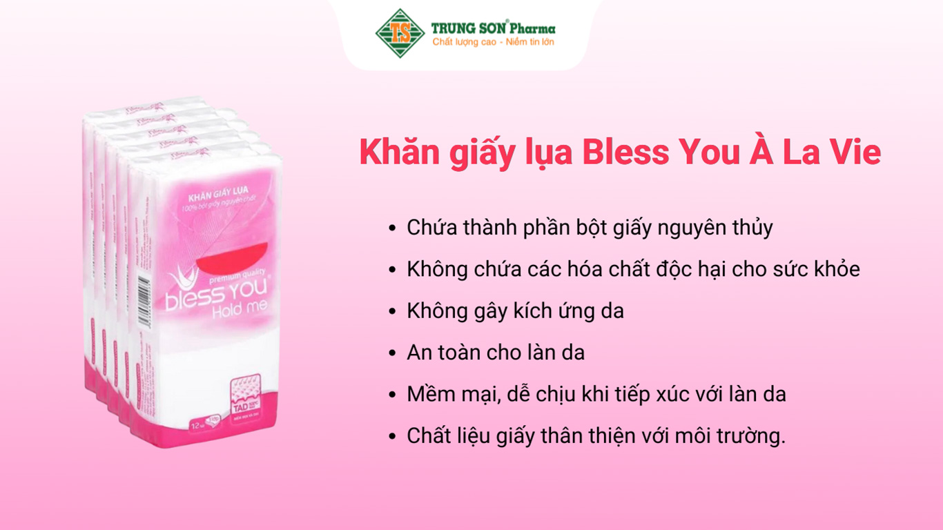 Khăn giấy lụa Bless You À La Vie