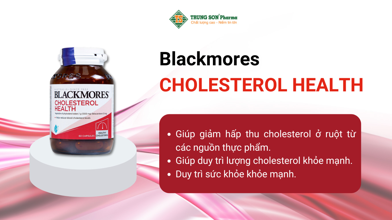 Thực phẩm bảo vệ sức khoẻ Blackmores Cholesterol Health 