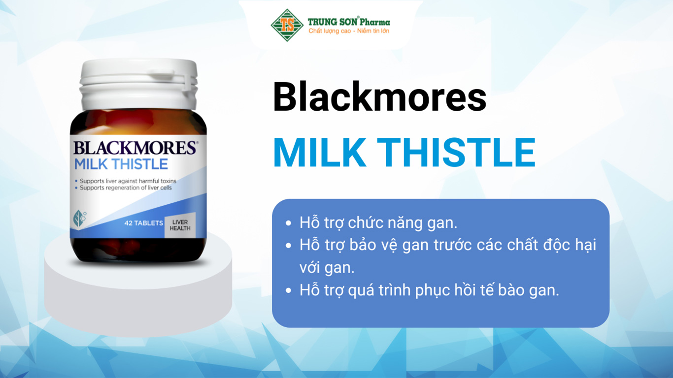 Thực phẩm bảo vệ sức khoẻ Blackmores Milk Thistle