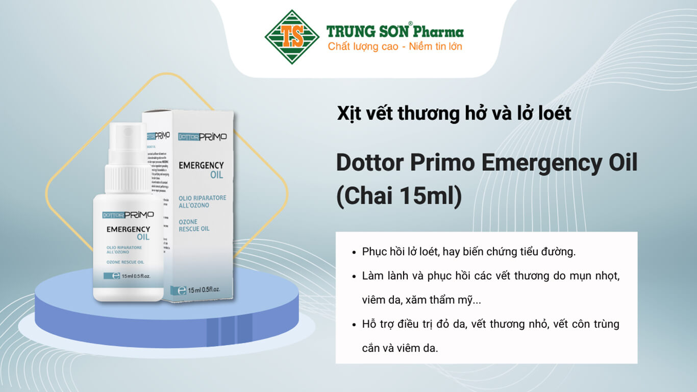 dầu tái tạo da DottorPrimo Emergency Oil