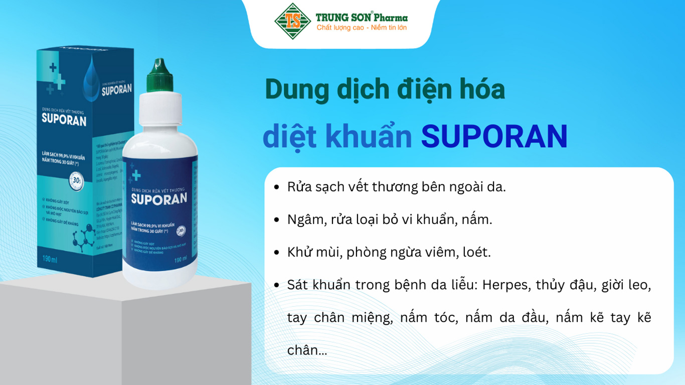 Dung dịch điện hoá SUPORAN 