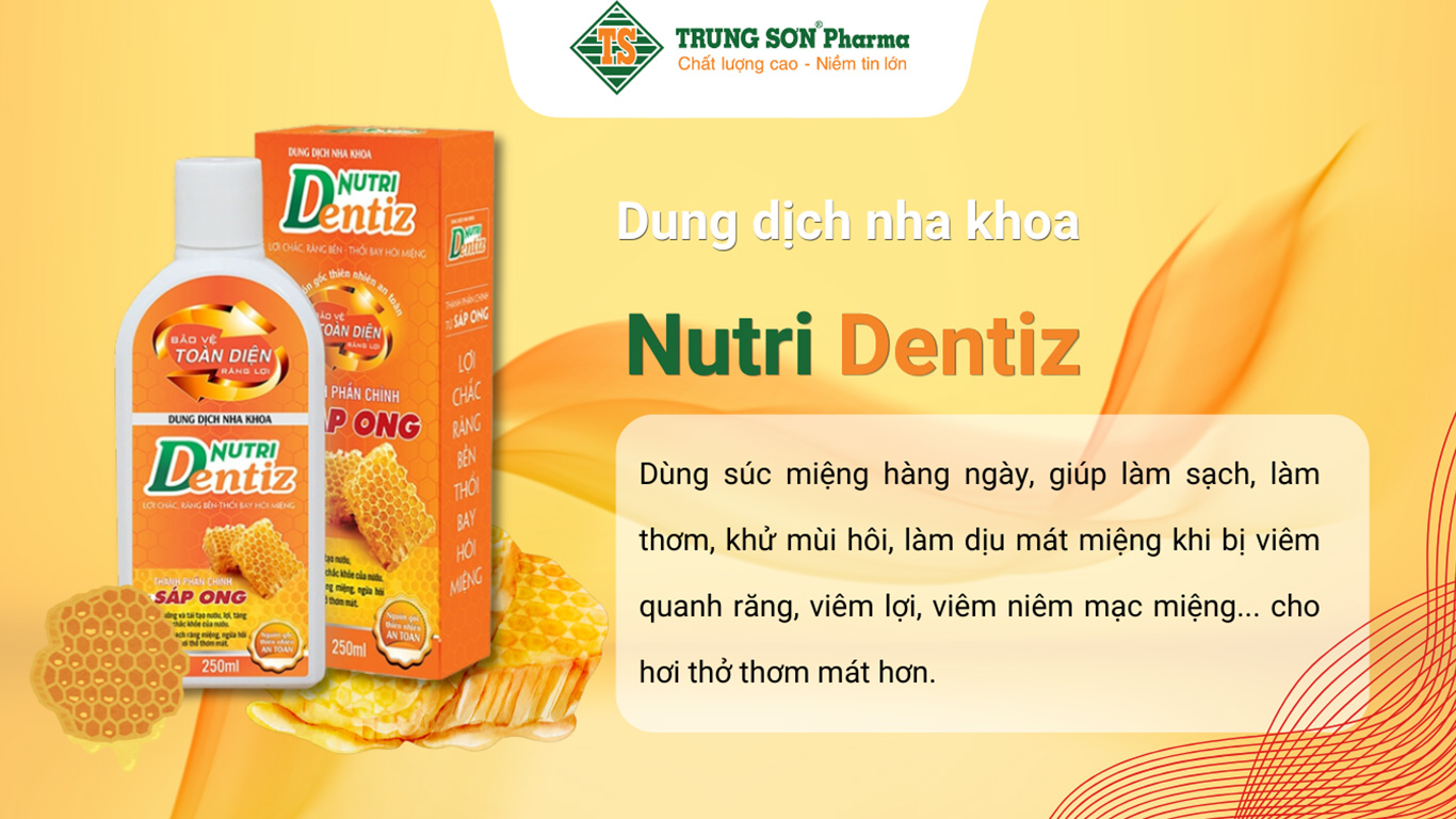 Dung dịch nha khoa Nutri Dentiz