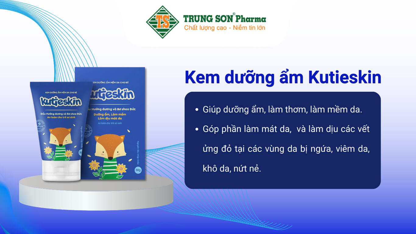 Kem dưỡng ẩm cho bé Kutieskin