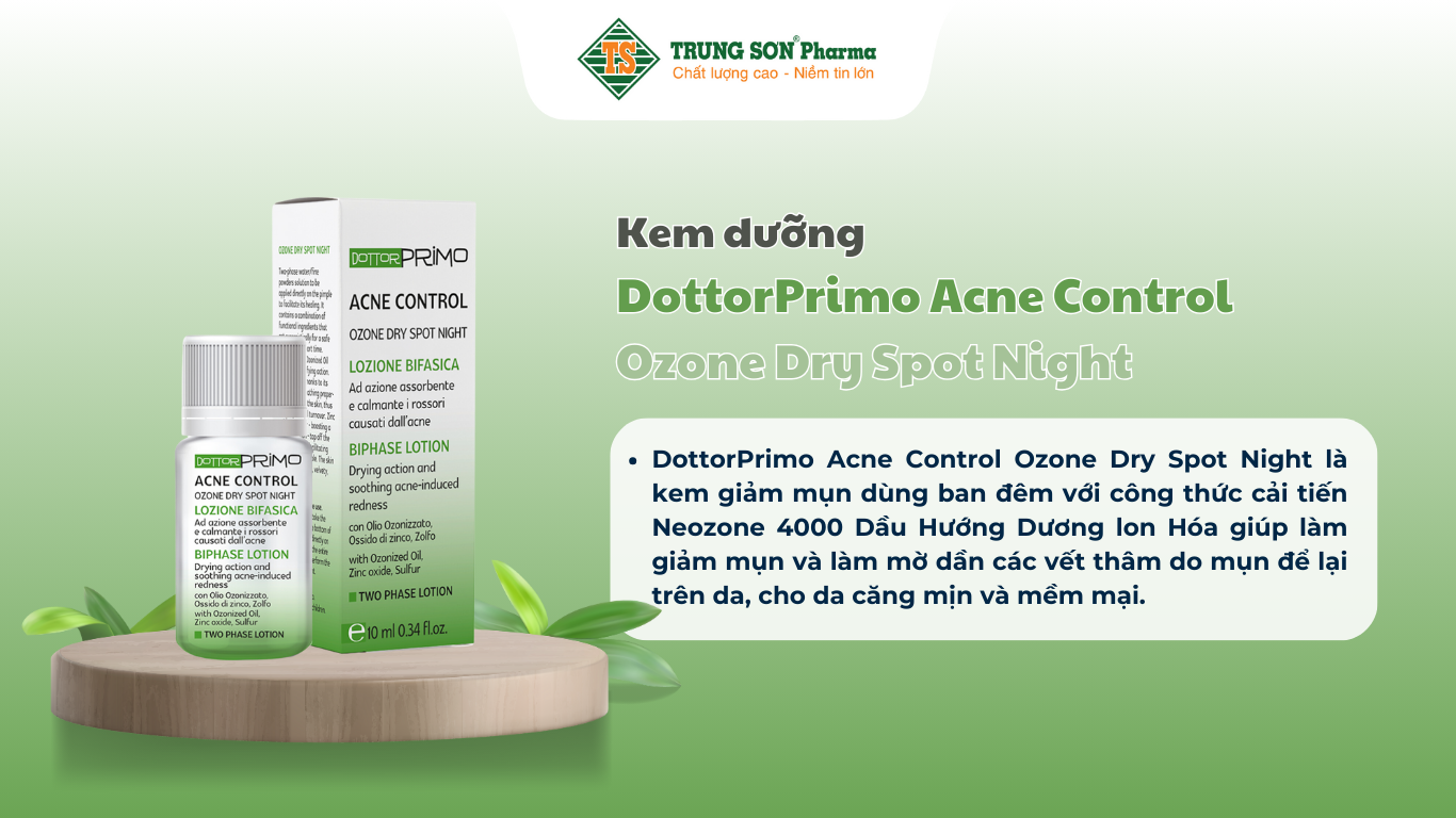 kem-duong-giam-mun-ban-em-dottorprimo-ozone-dry-spot-night-chai-10ml