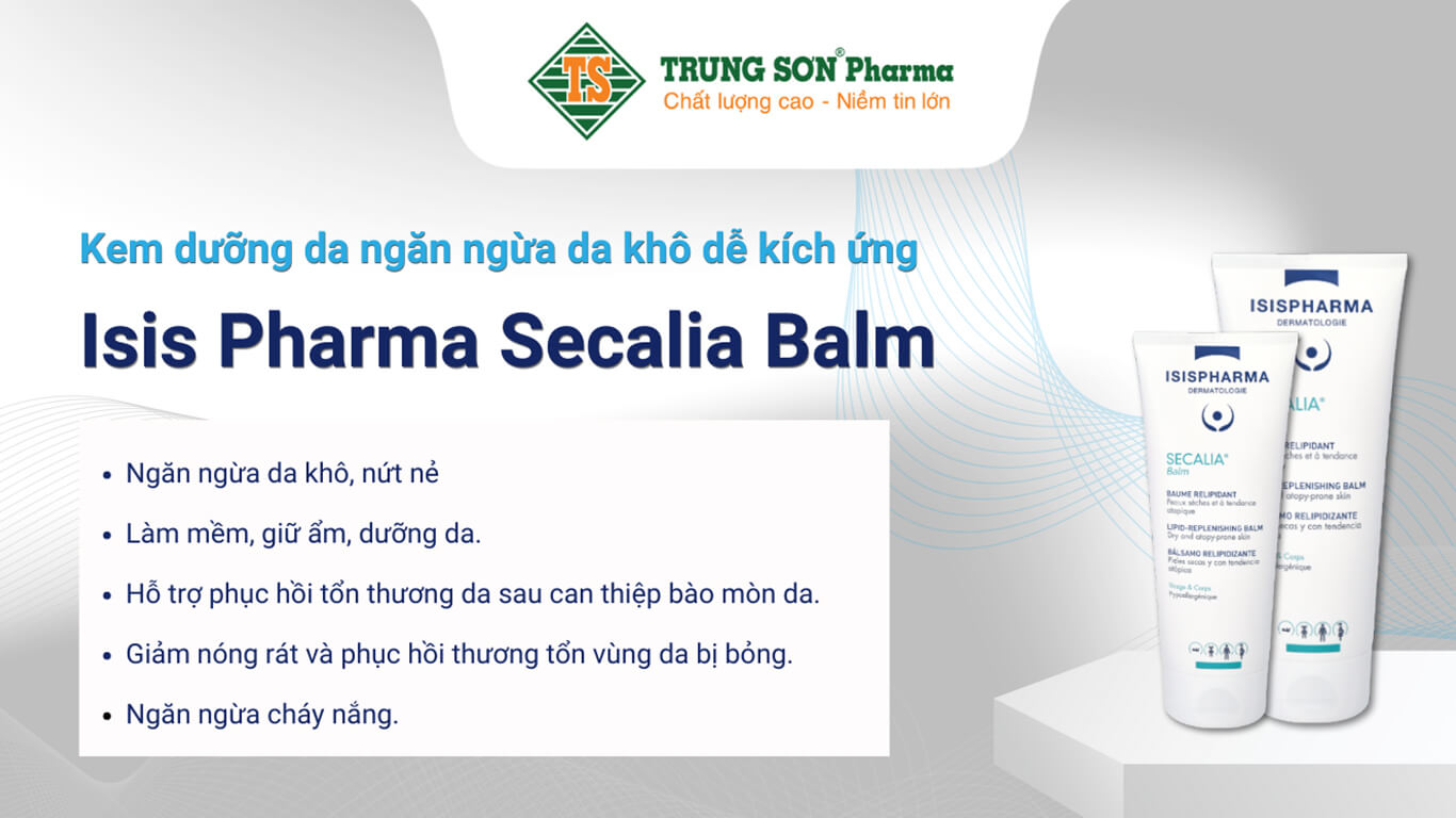 Kem dưỡng da Isis Pharma Secalia Balm