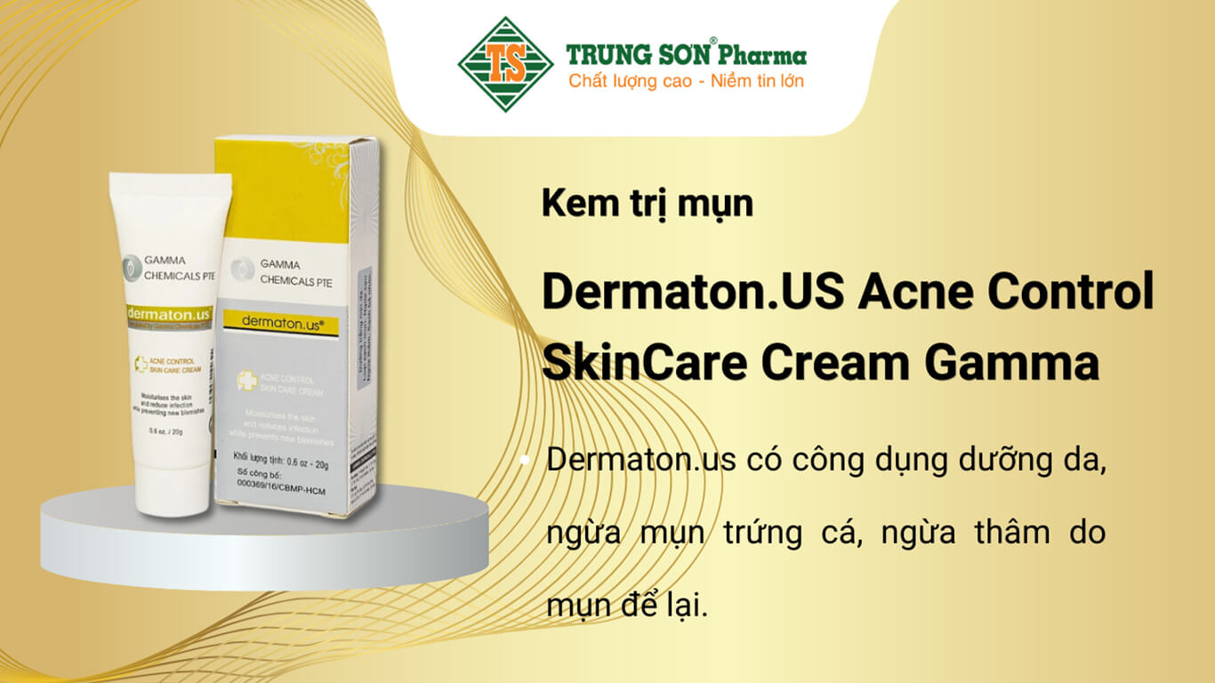 Dermaton.US Acne Control SkinCare Cream Gamma