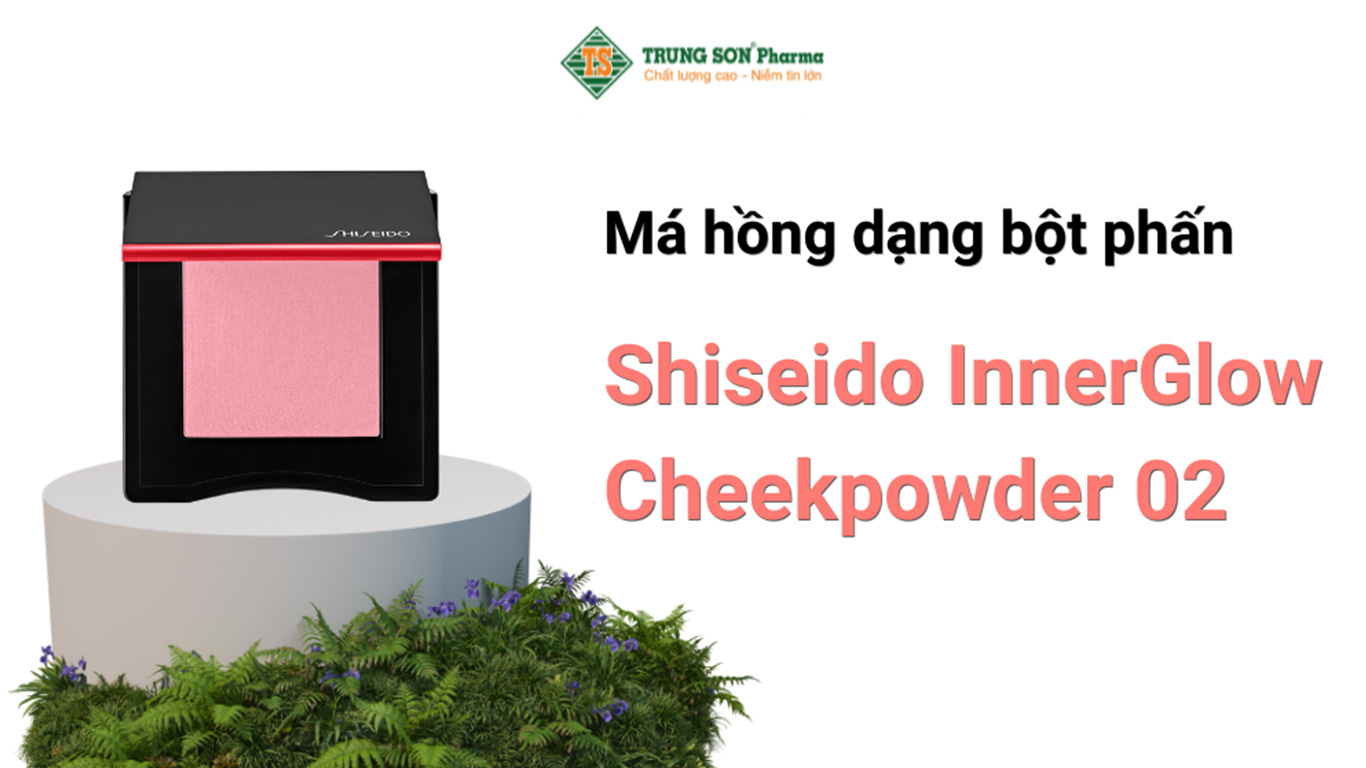 Má hồng dạng bột phấn Shiseido InnerGlow Cheekpowder 02