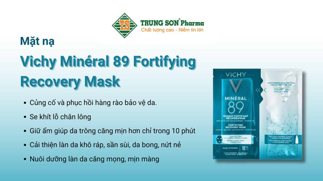 Mặt nạ Vichy Minéral 89 Fortifying Recovery Mask