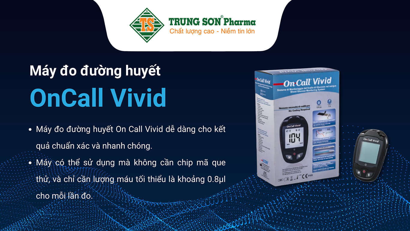 Máy đo đường huyết On Call Vivid