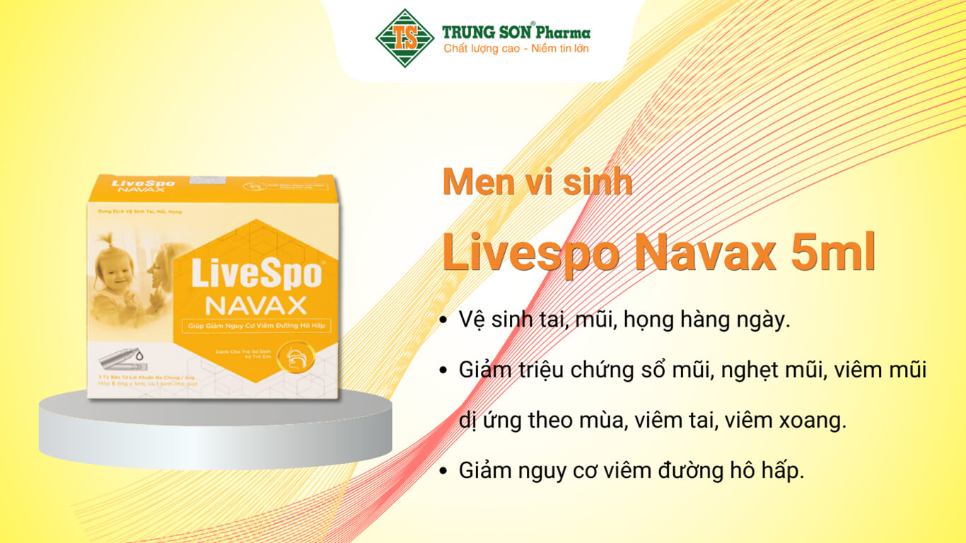 Men vi sinh LiveSpo Navax