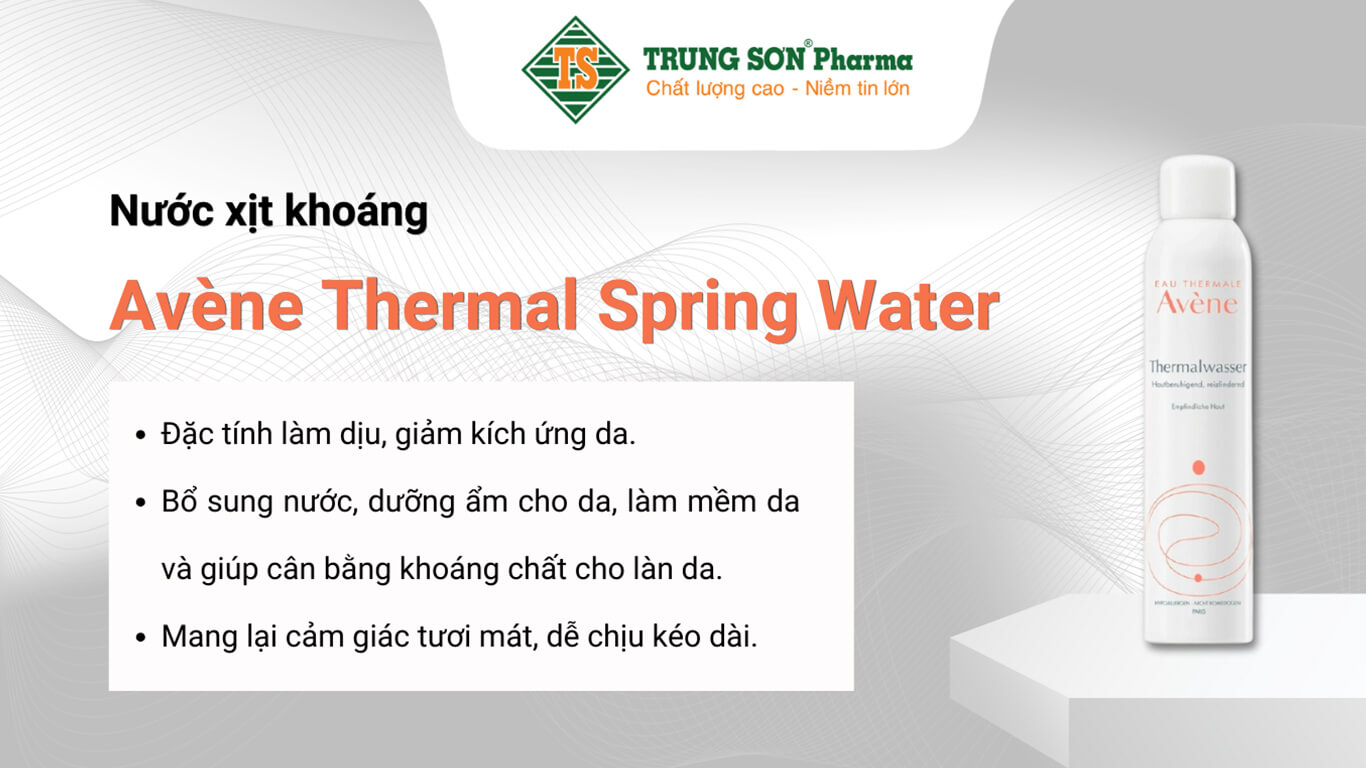 Nước xịt khoáng Avène Thermal Spring Water 