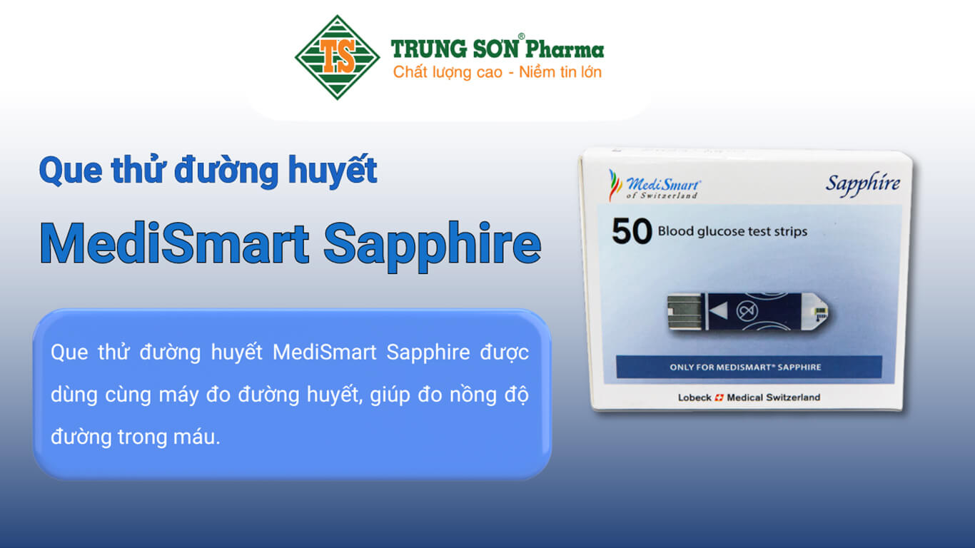Que thử đường MediSmart Sapphire
