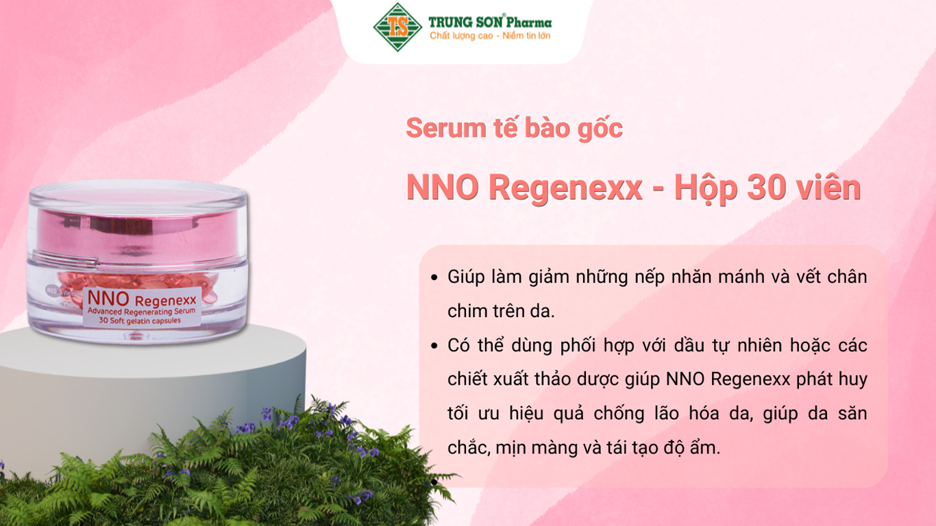 Serum tế bào gốc NNO Regenexx (Hộp 30 viên)