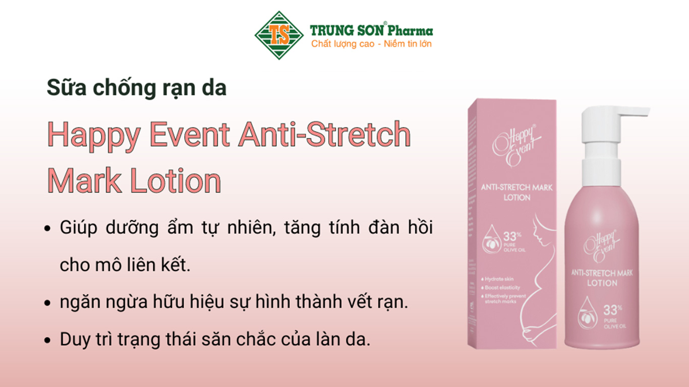 Sữa chống rạn da Happy Event 125g