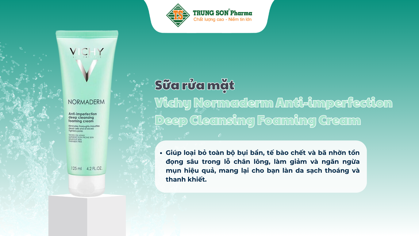 sua-rua-mat-ngua-mun-vichy-normaderm-anti-imperfection-deep-cleansing-foaming-cream-125ml