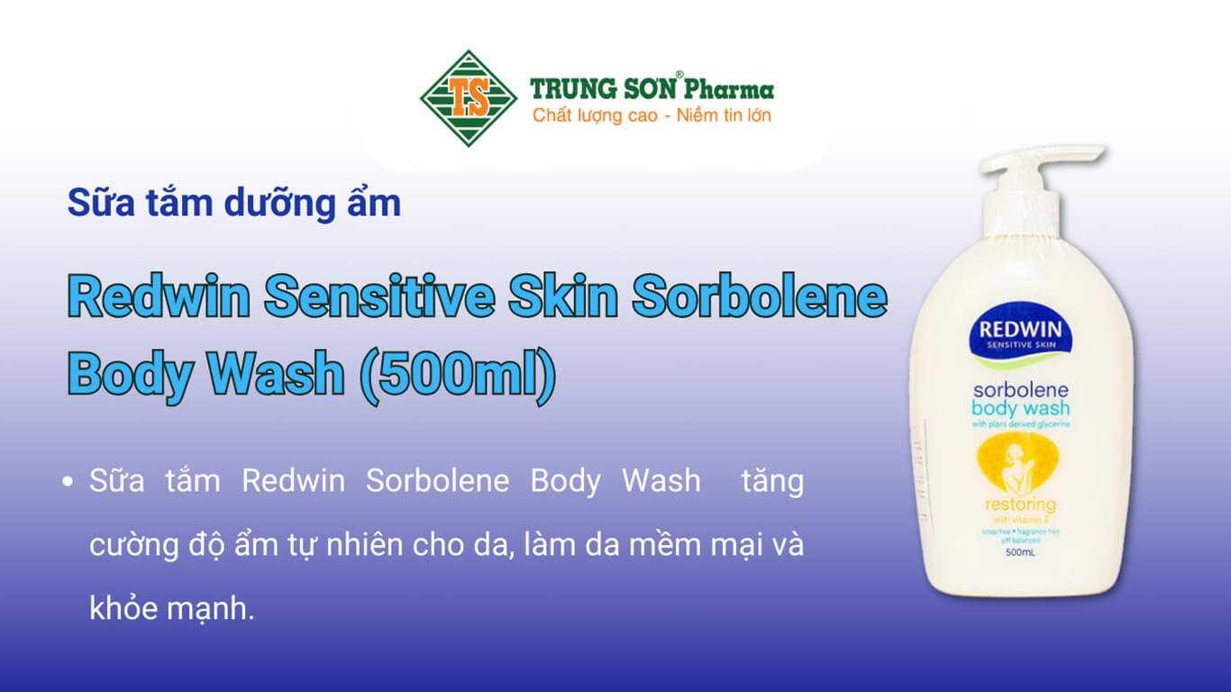 Sữa tắm Redwin Sorbolene Body Wash