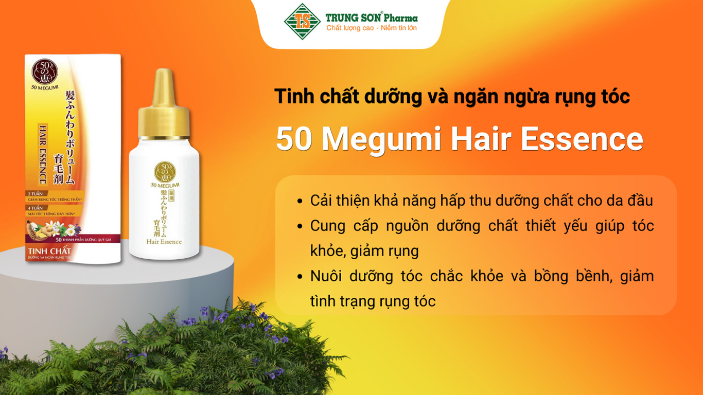 Tinh chất dưỡng và ngăn rụng tóc Megumi (30ml)