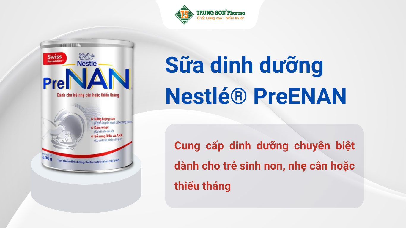 Sữa Pre Nan là một sản phẩm dinh dưỡng chuyên biệt dành cho trẻ sinh non, nhẹ cân hoặc thiếu tháng. 